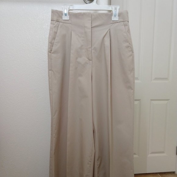 NWT MANGO Cotton Culottes Cropped Trousers Sizes 2 and 4 - Picture 4 of 10